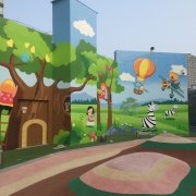 日照萬(wàn)象匯空中花園美陳